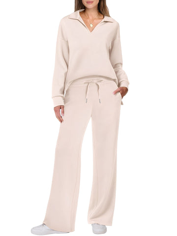 Justina - Komfortables Damen-Set mit Pullover und Hose