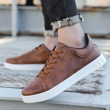 Randall - Schicke, flache Lederschuhe für Männer