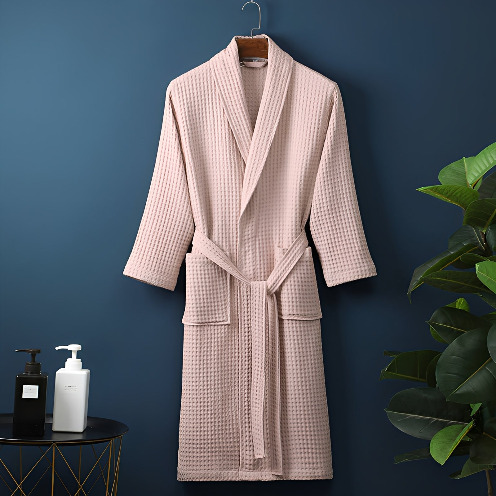 Dunstan - Bequemer Baumwollbademantel für Männer