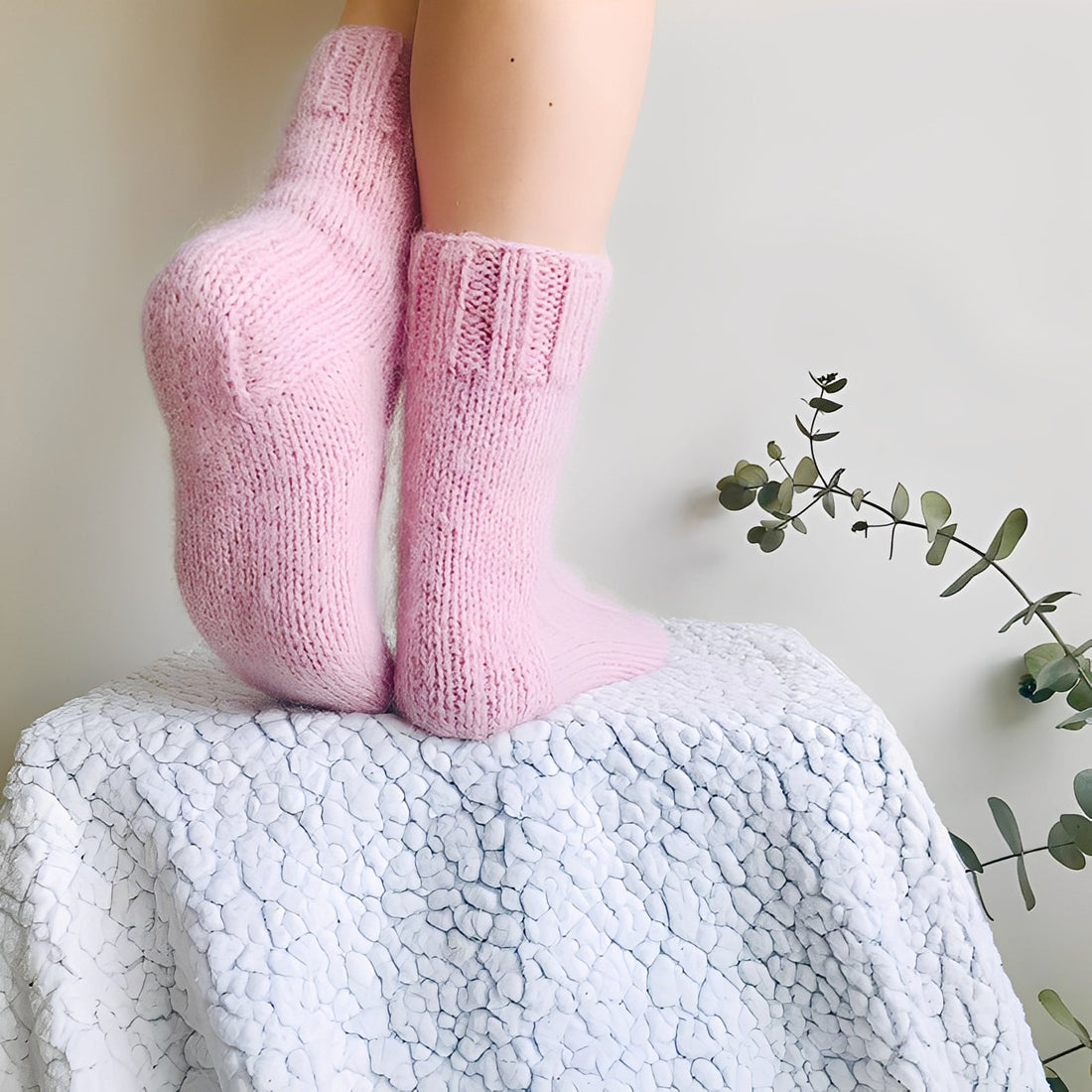 Dorothy - Warme Wollstricksocken für Damen