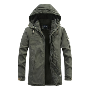 James - Trendige Herrenjacke mit Futter
