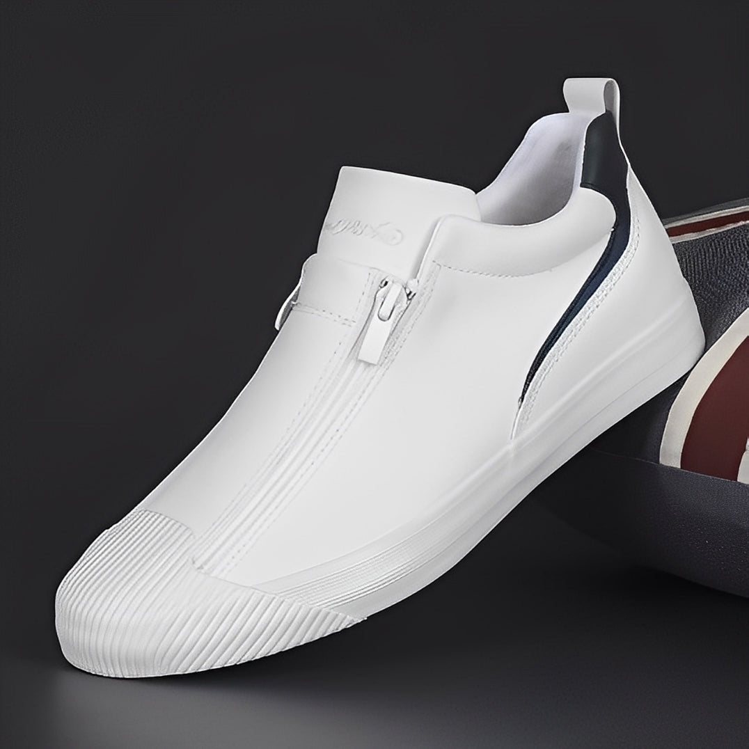 Jerred - Moderne Lederschuhe für Männer mit Reißverschluss
