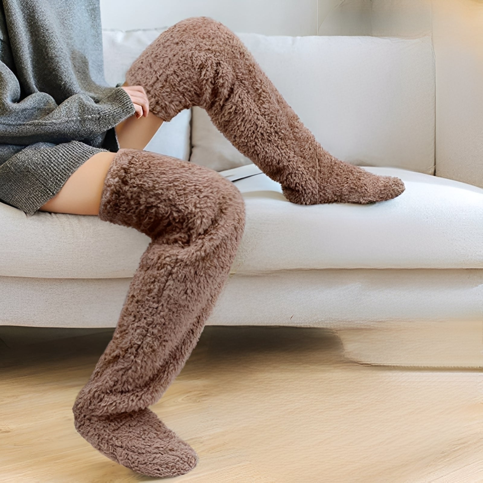 Hayden - Kuschelig warme Schlafsocken für Frauen
