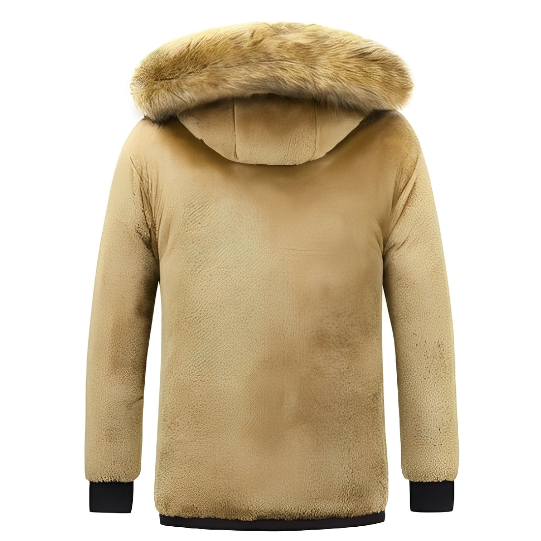 Crispian - Wärmerer Parka-Mantel mit abnehmbarer Kapuze für Herren