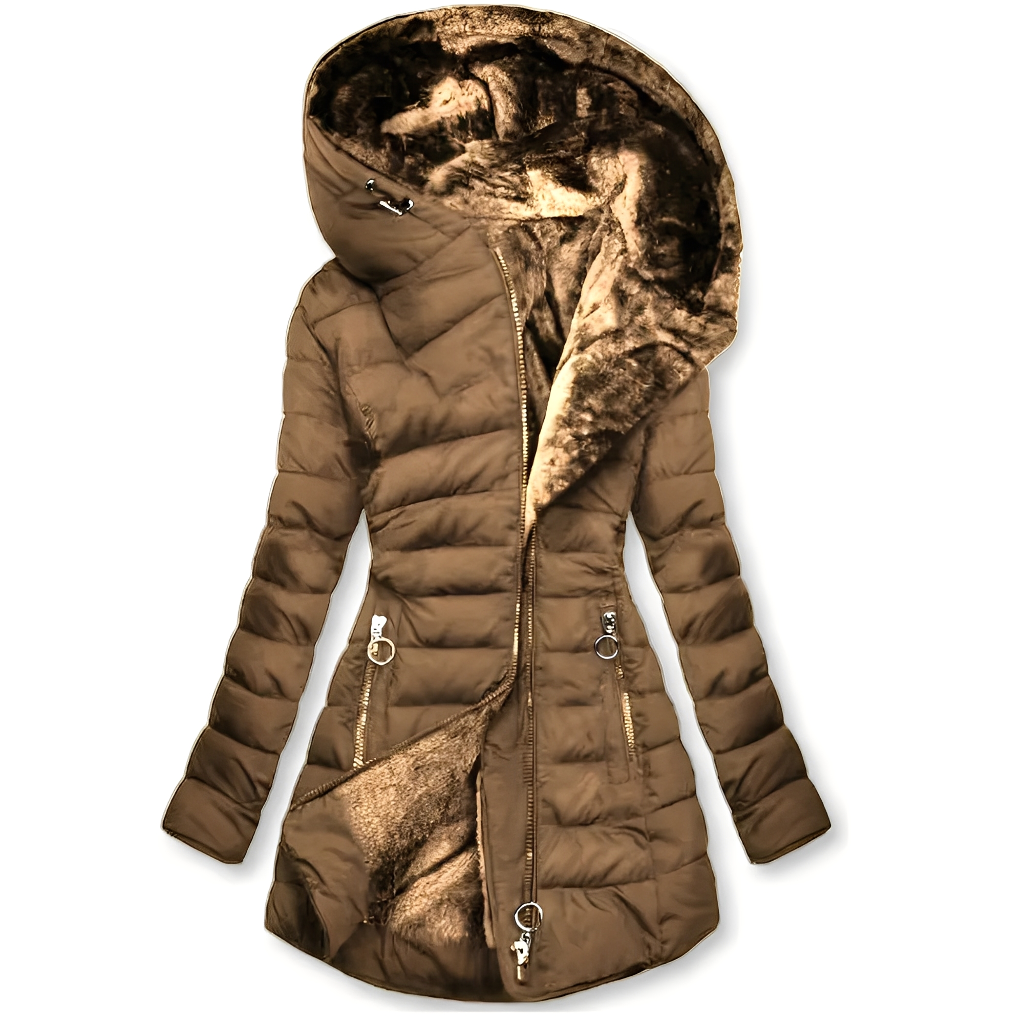 Kassandra - Modische, gemütliche Damen-Samtjacke
