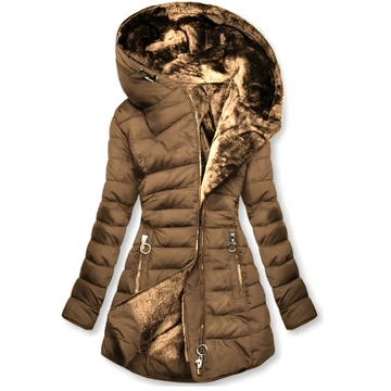 Kassandra - Modische, gemütliche Damen-Samtjacke