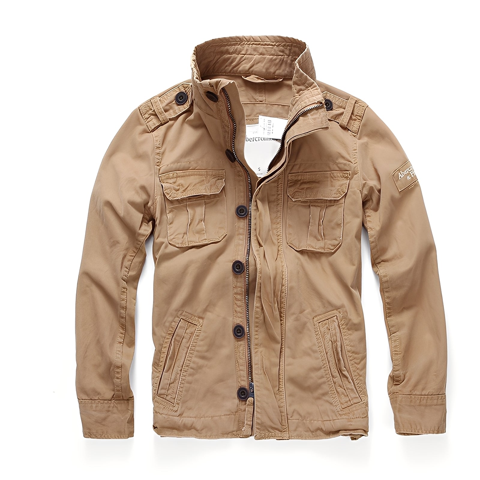 Trenton - Klassische Herrenjeansjacke mit Taschen
