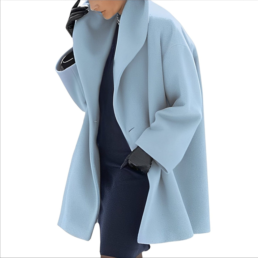 Dannie - Schicker, locker sitzender Damen-Wollmantel