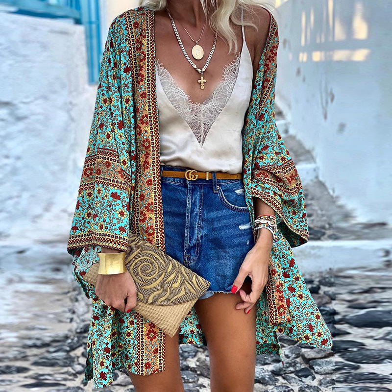 Vena - Trendige Bohème Strickjacke Oberteil