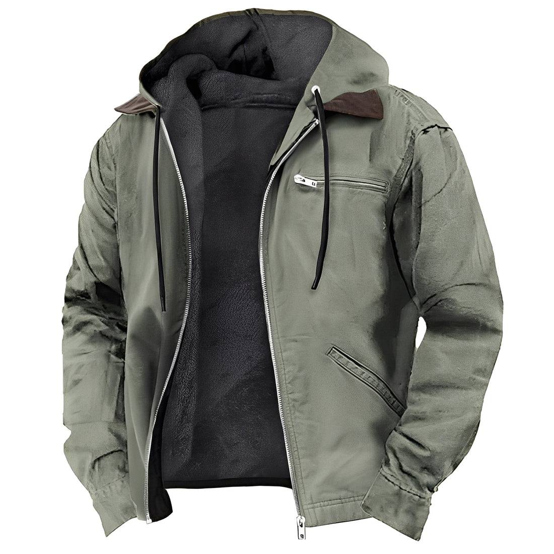 Daniel - Bequeme Herrenjacke mit Kapuze