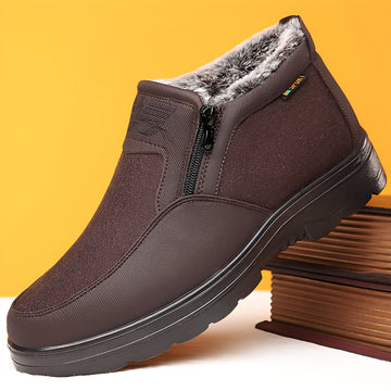 Konnor - Trendige Herrenschuhe für den Winter mit Fleecefutter