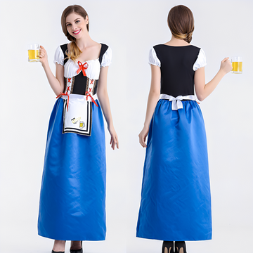 Elisabeth - Elegantes langes Oktoberfestkleid für Damen