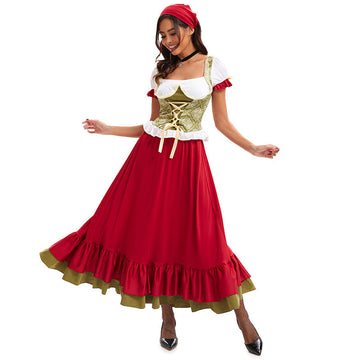 Katelyn - Stilvolles, schmales Oktoberfest-Dirndlkleid für Frauen