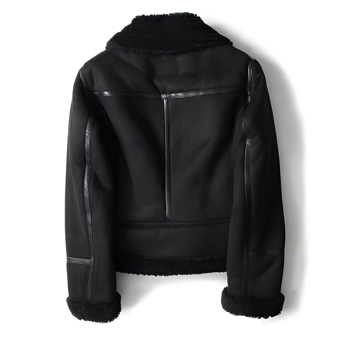 Yasmine - Warme Bikerjacke für Damen aus Lammfell