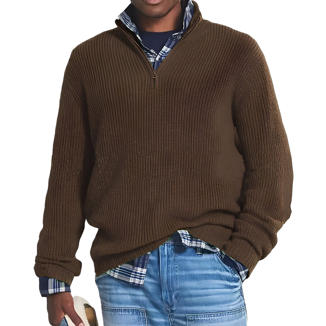 Dominick - Bequemer, warmer Herrenpullover