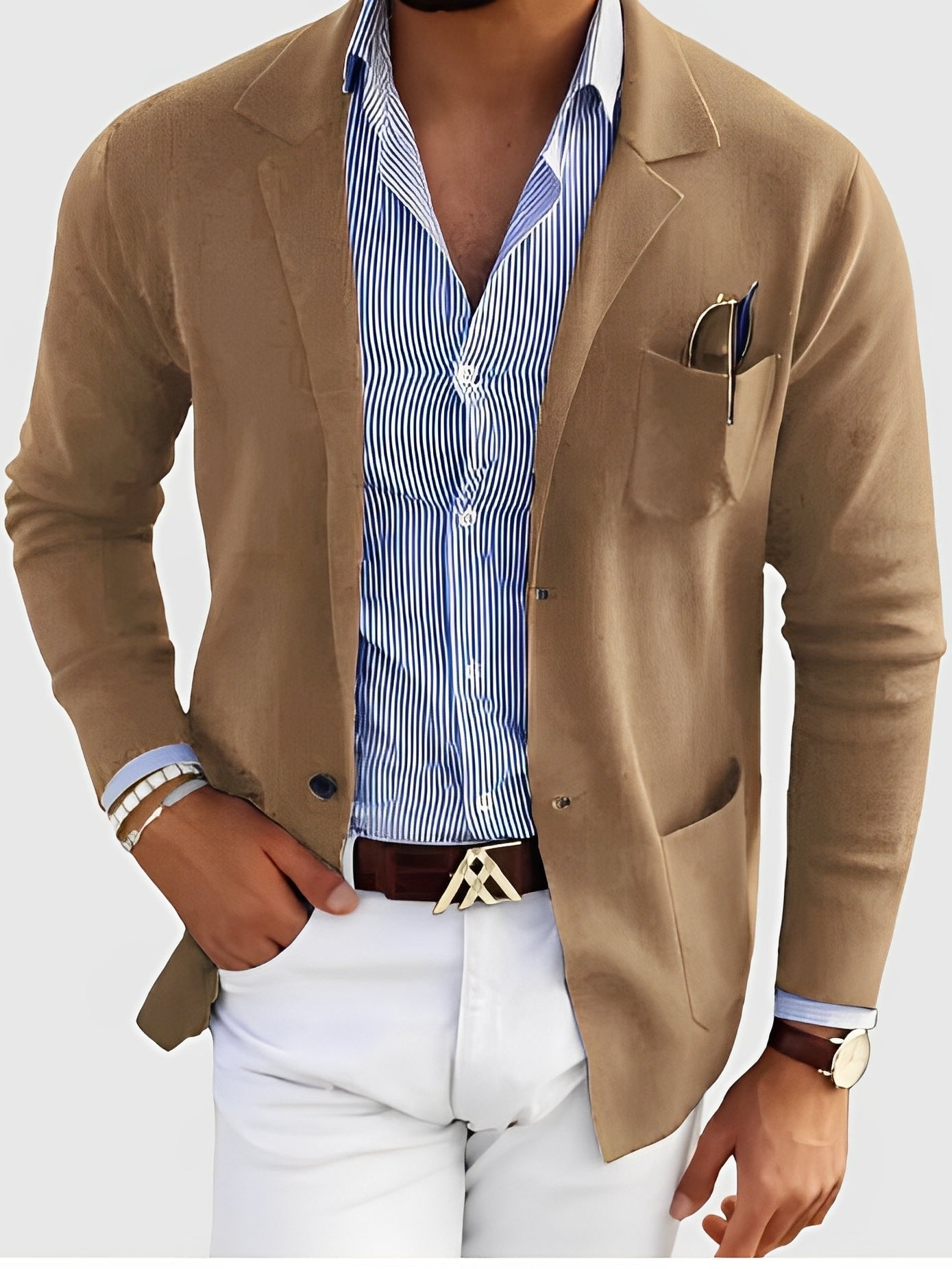Jordan - Stilvoller Herrenblazer mit Taschen