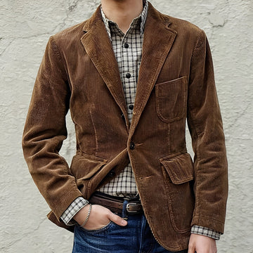 Dalton - Gemütliche Wolljacke mit Taschen für Herren