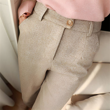 Daren - Schicke schmale Wollhose für Männer