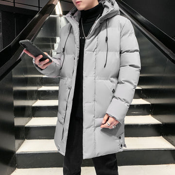 Riordan - Moderne Herren-Daunenjacke mit Kapuze