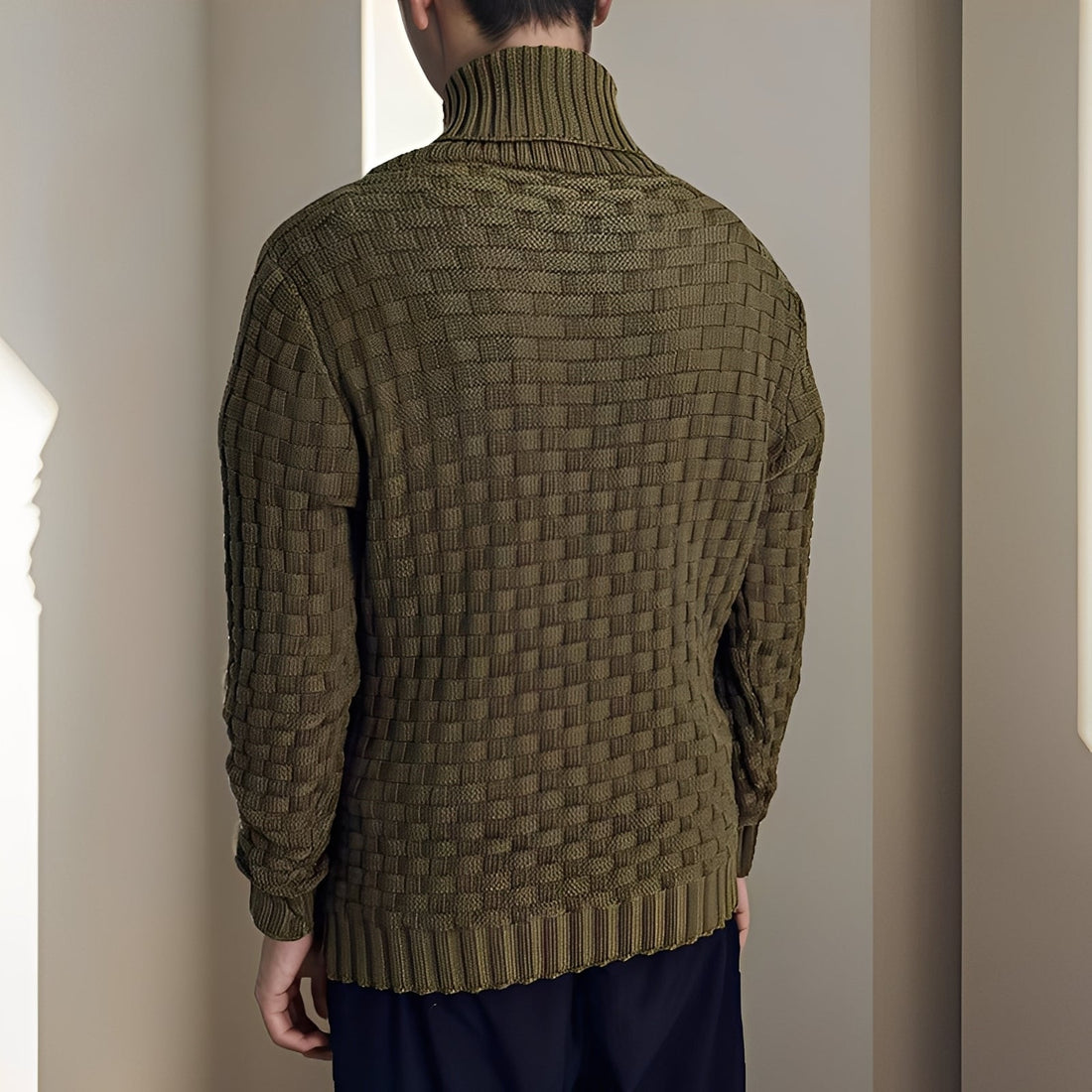 Weldon - Stilvoller Herren-Rollkragenpullover