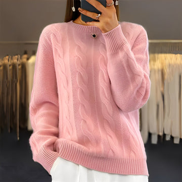Leanne - Zeitlos eleganter Damenpullover aus Strick