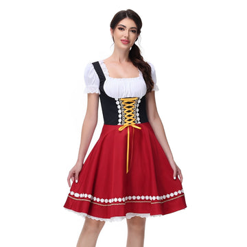 Sharyn - Bequemes Dirndl-Kleid für Frauen zum Oktoberfest