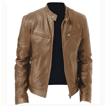 Jaron - Moderne PU-Lederjacke für Männer
