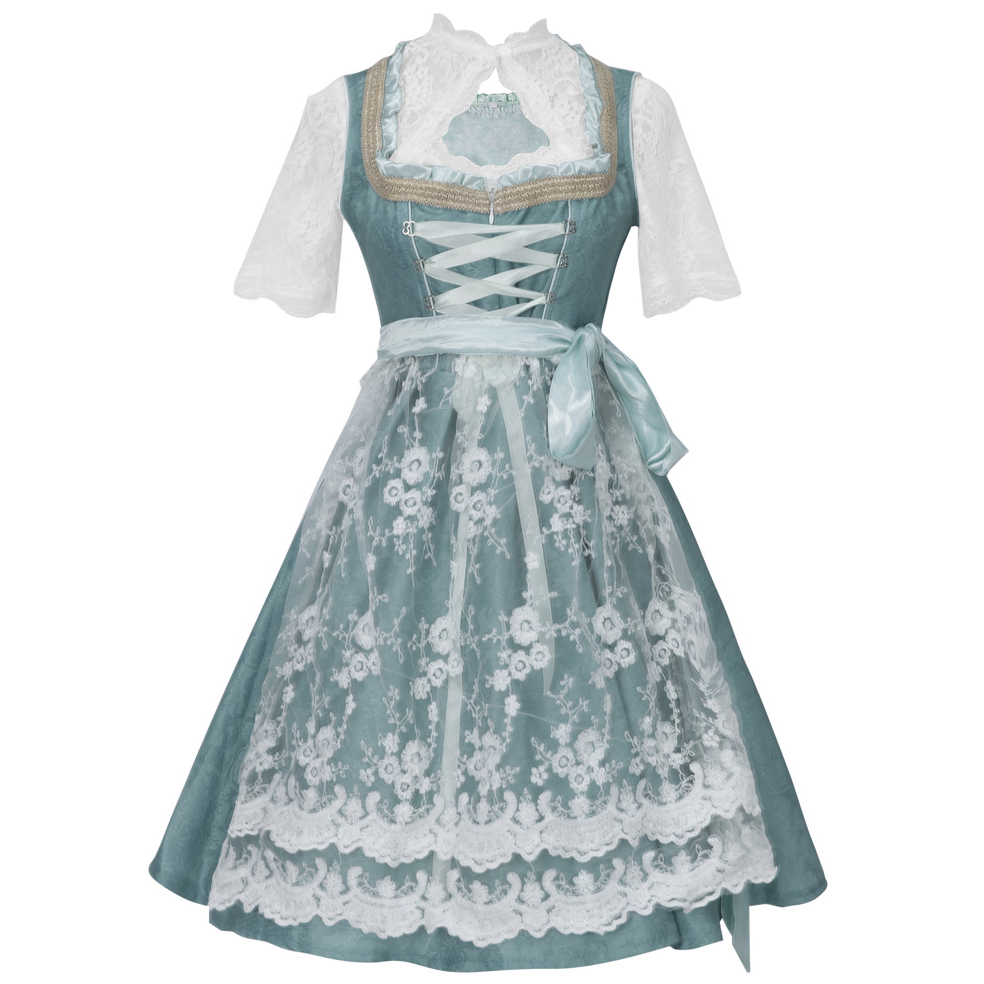 Amelia - Traditionelles Oktoberfest-Outfit mit Trägern für Frauen