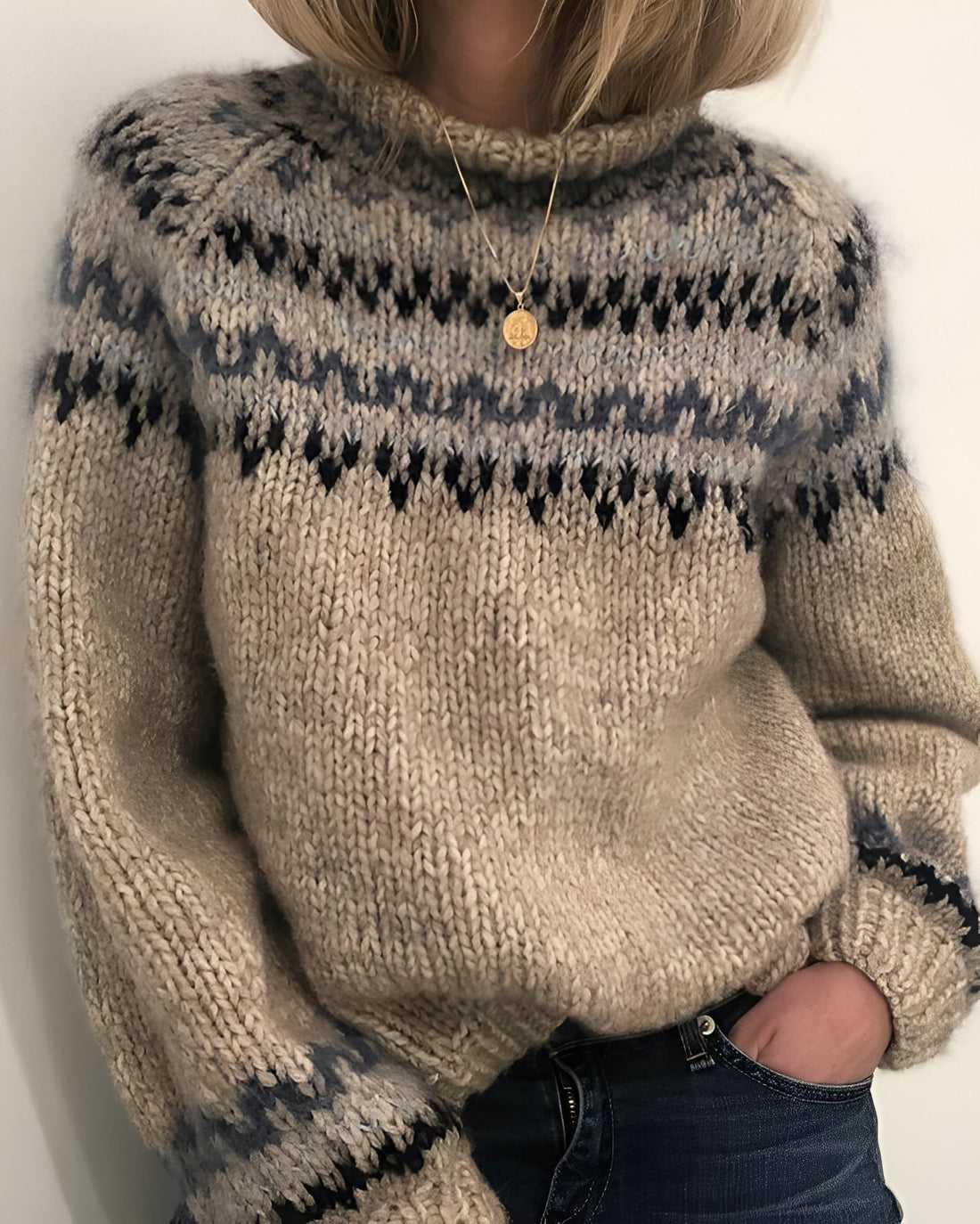 Layne - Eleganter Rollkragenpullover für Damen