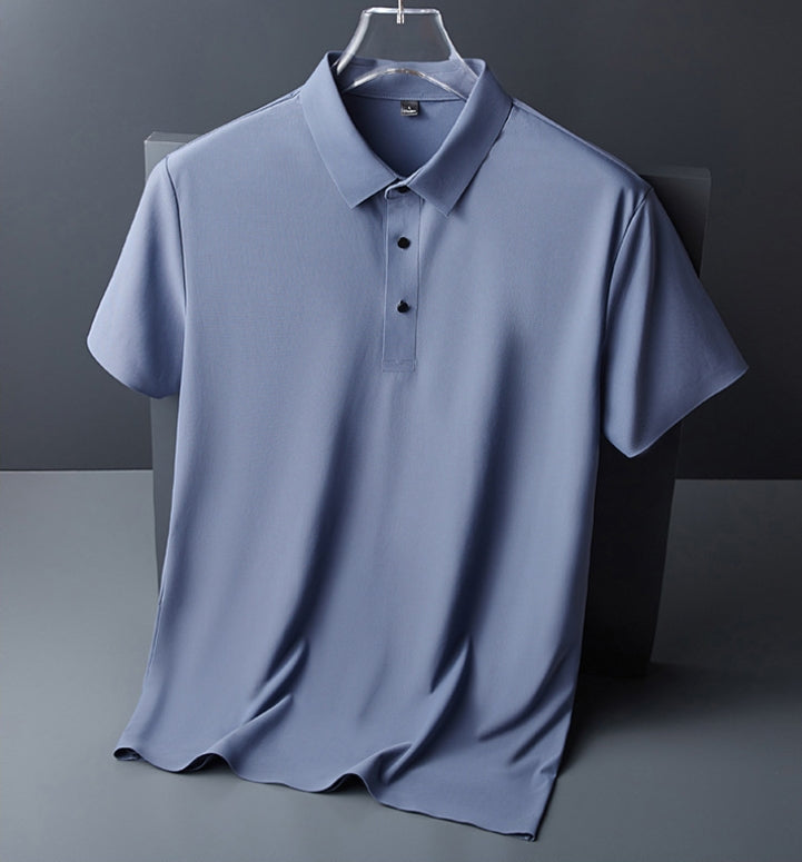Malcom - Entspanntes, luftdurchlässiges Poloshirt für Männer