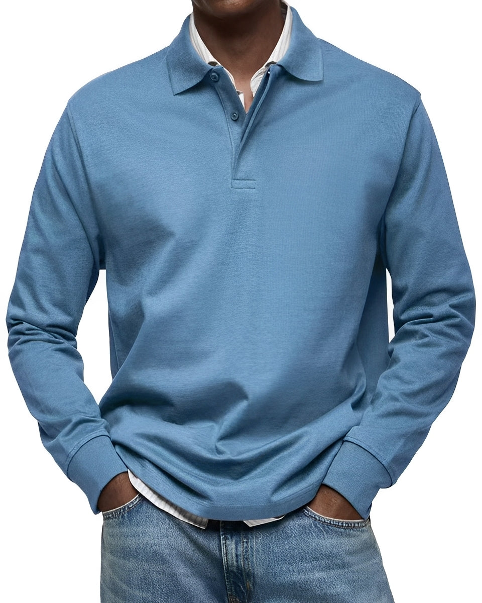 Willis - Schicker Herrenpullover mit Knöpfen