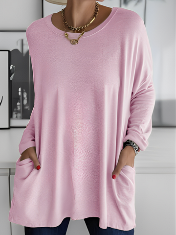 Leola - Bequemer Damenpullover mit Taschen