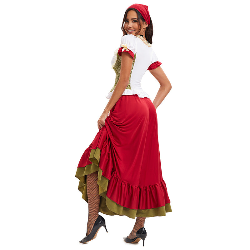 Katelyn - Stilvolles, schmales Oktoberfest-Dirndlkleid für Frauen