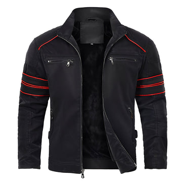 Jerold - Elegante Motorradlederjacke für Herren