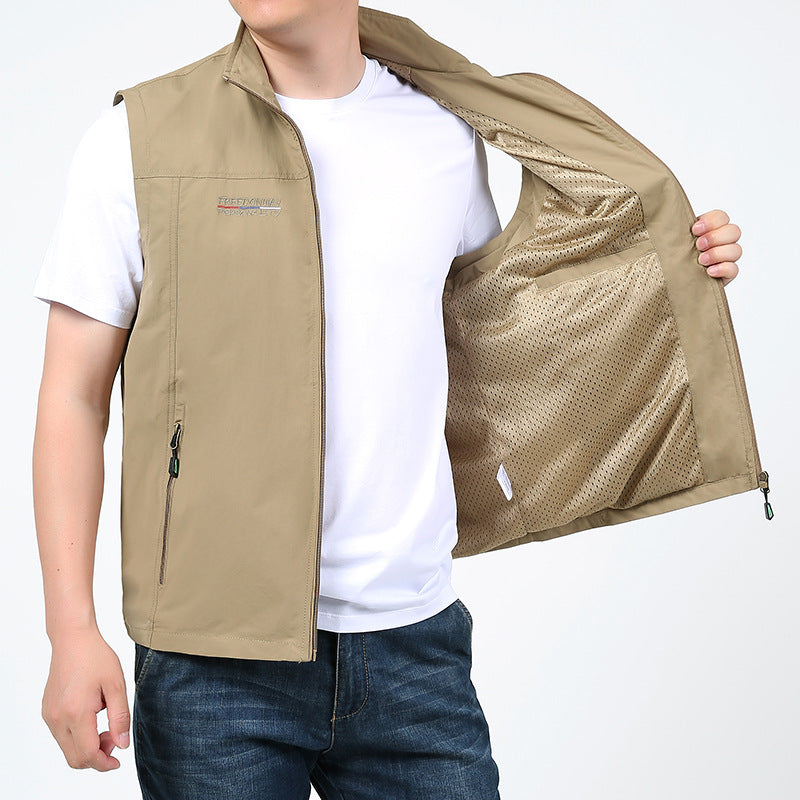 Marvin - Bequeme Weste mit Taschen für Männer