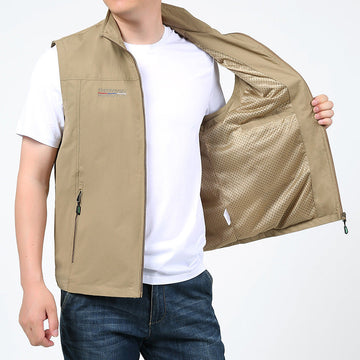 Marvin - Bequeme Weste mit Taschen für Männer