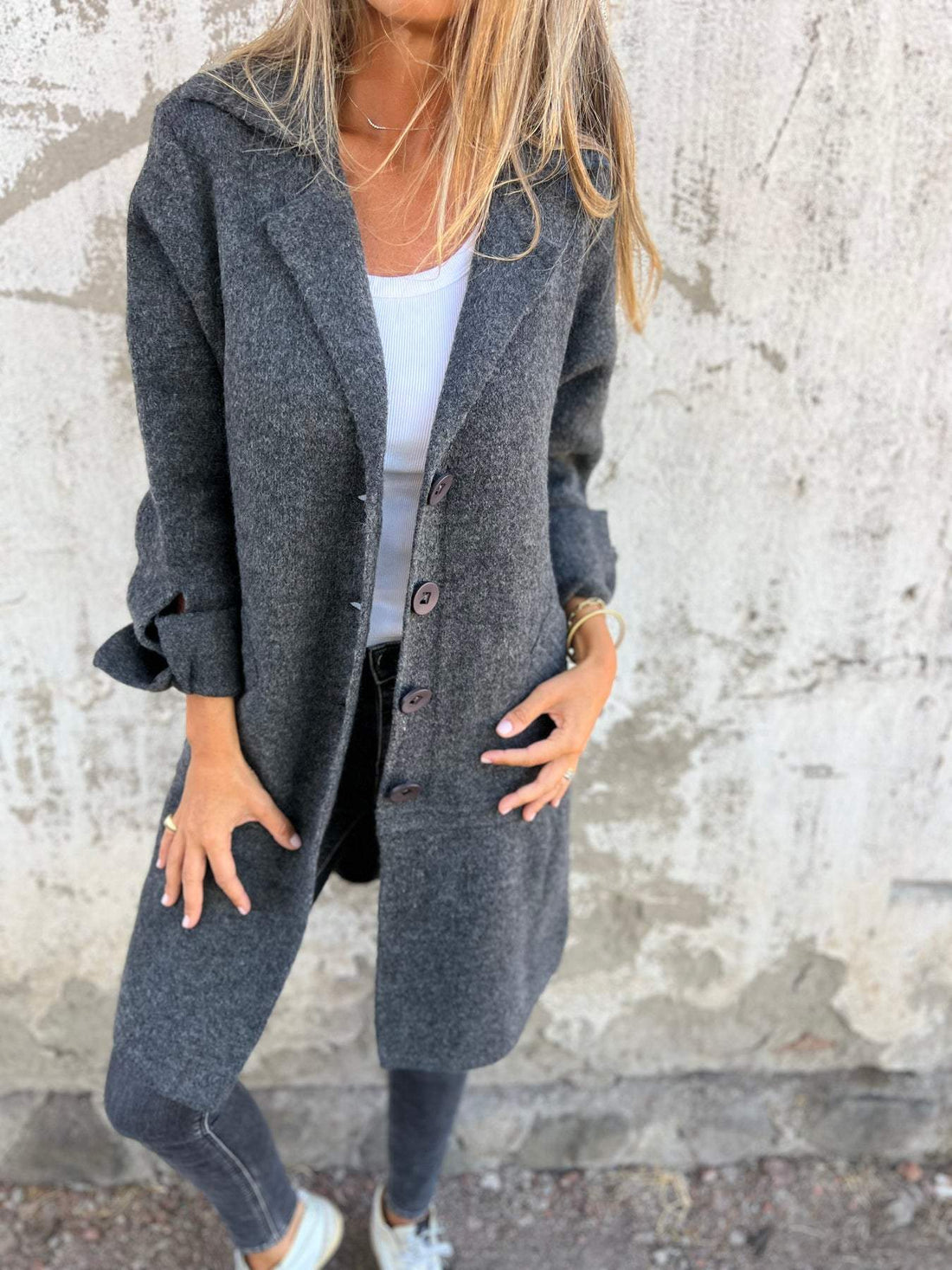Diletta – Langer Strickmantel