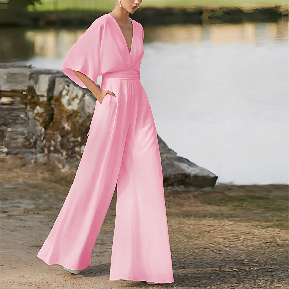 Elizabeth - Bequemer und relaxter Damen-Jumpsuit