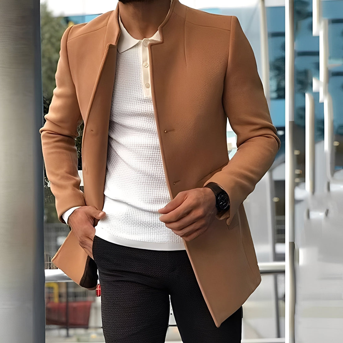 Joshua - Schicke Slim-Fit-Jacke für Männer