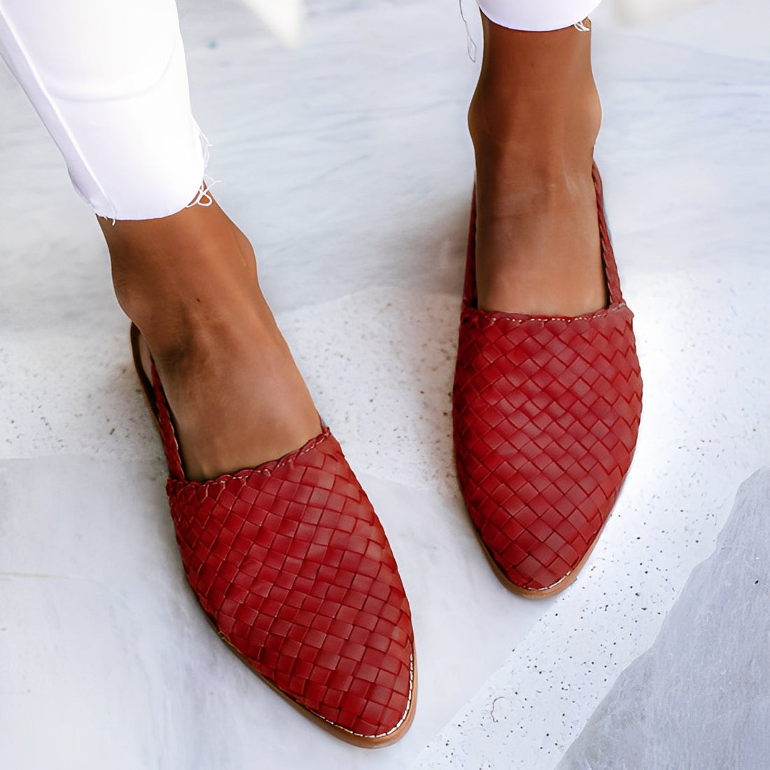 Shirley - Schicke flache Damenschuhe mit spitzer Form