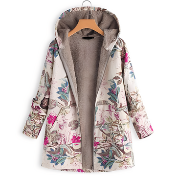 Olyvia - Damen-Jacke im Vintage-Stil mit Muster