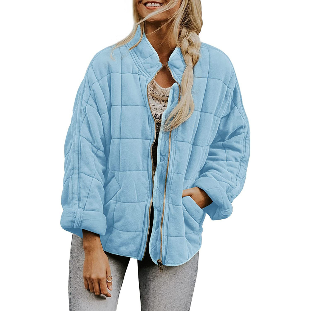 Reilly - Warme, lockere Damenjacke mit Taschen