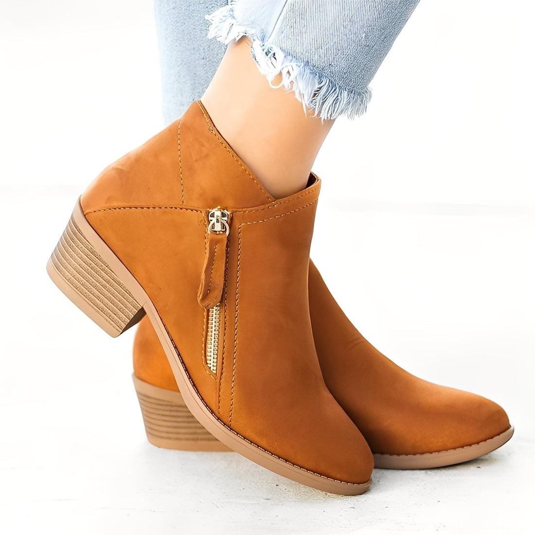 Mirabelle - Schicke Damenstiefeletten mit Reißverschluss
