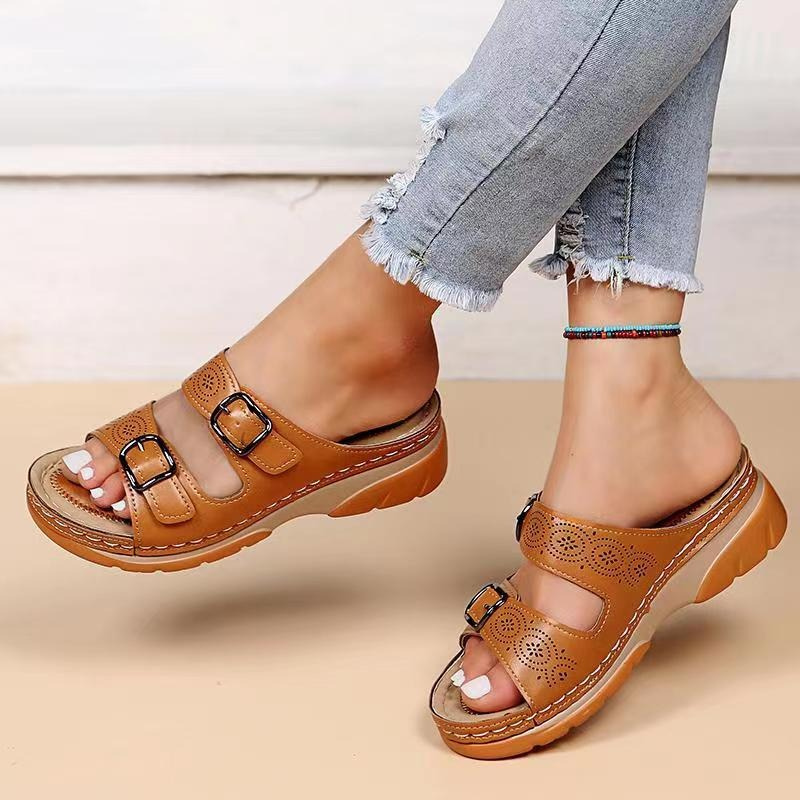 Malaya - Orthopädische Sandalen Damen, Leder & Komfort