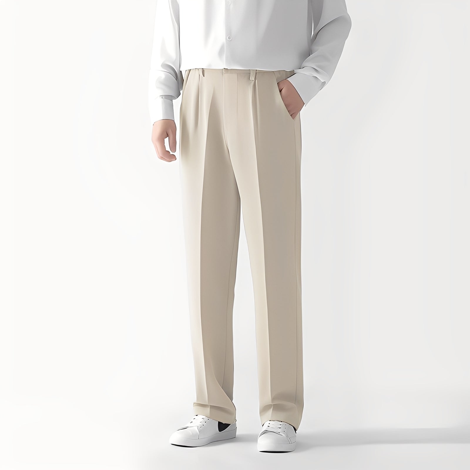Dewey - Locker geschnittene Drapierhose für Herren