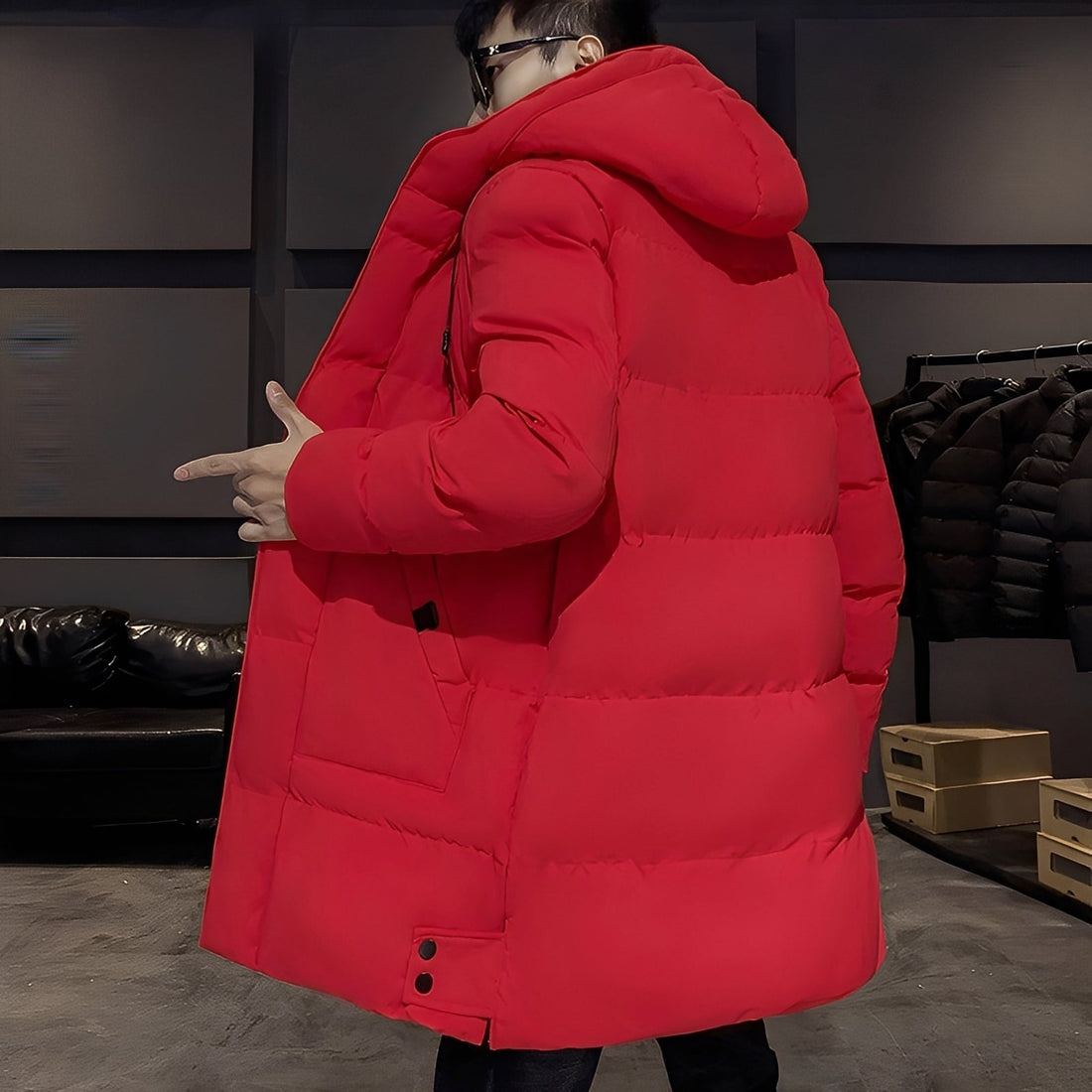 Bryan - Schicke, warme Parka-Jacke für Männer
