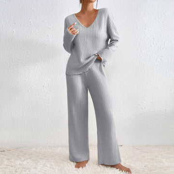 Michele - Bequemes, gestricktes Lounge-Zweiteiler-Set für Damen