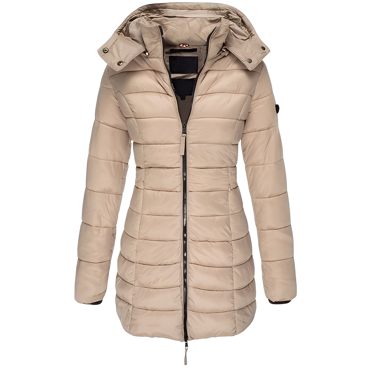 Jazmine - Eleganter, warmer Damenmantel mit Futter