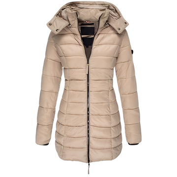 Jazmine - Eleganter, warmer Damenmantel mit Futter