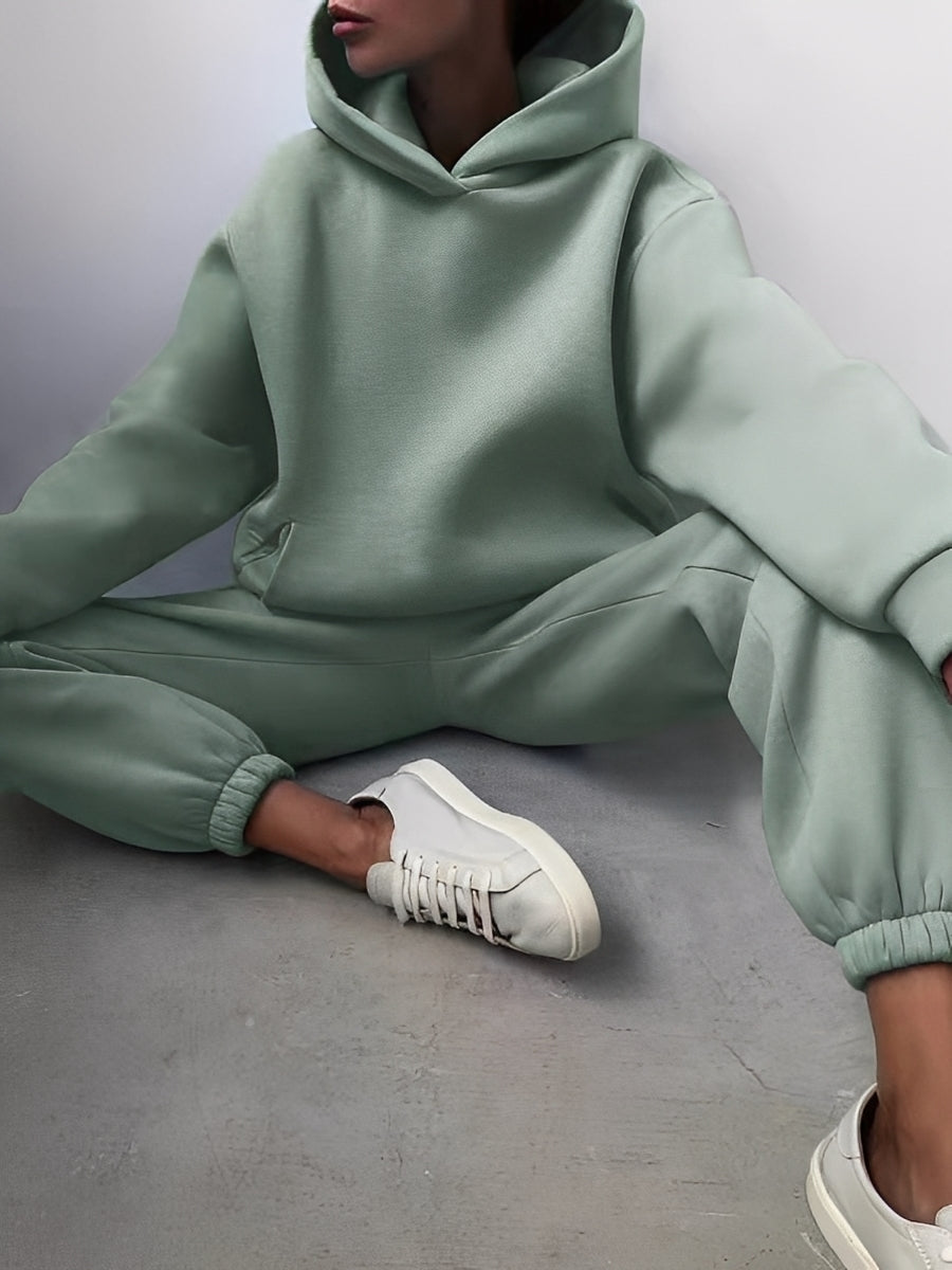Jasmine - Lässiges Damen Jogging-Set mit Kapuze
